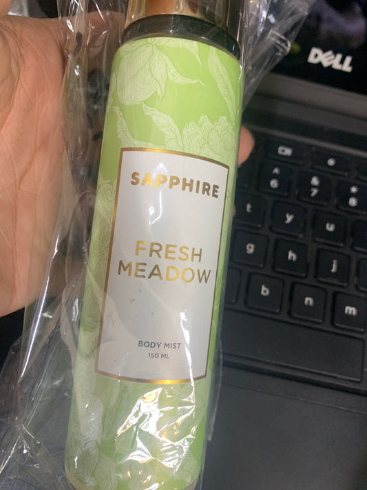 Sapphire fresh meadow body mist