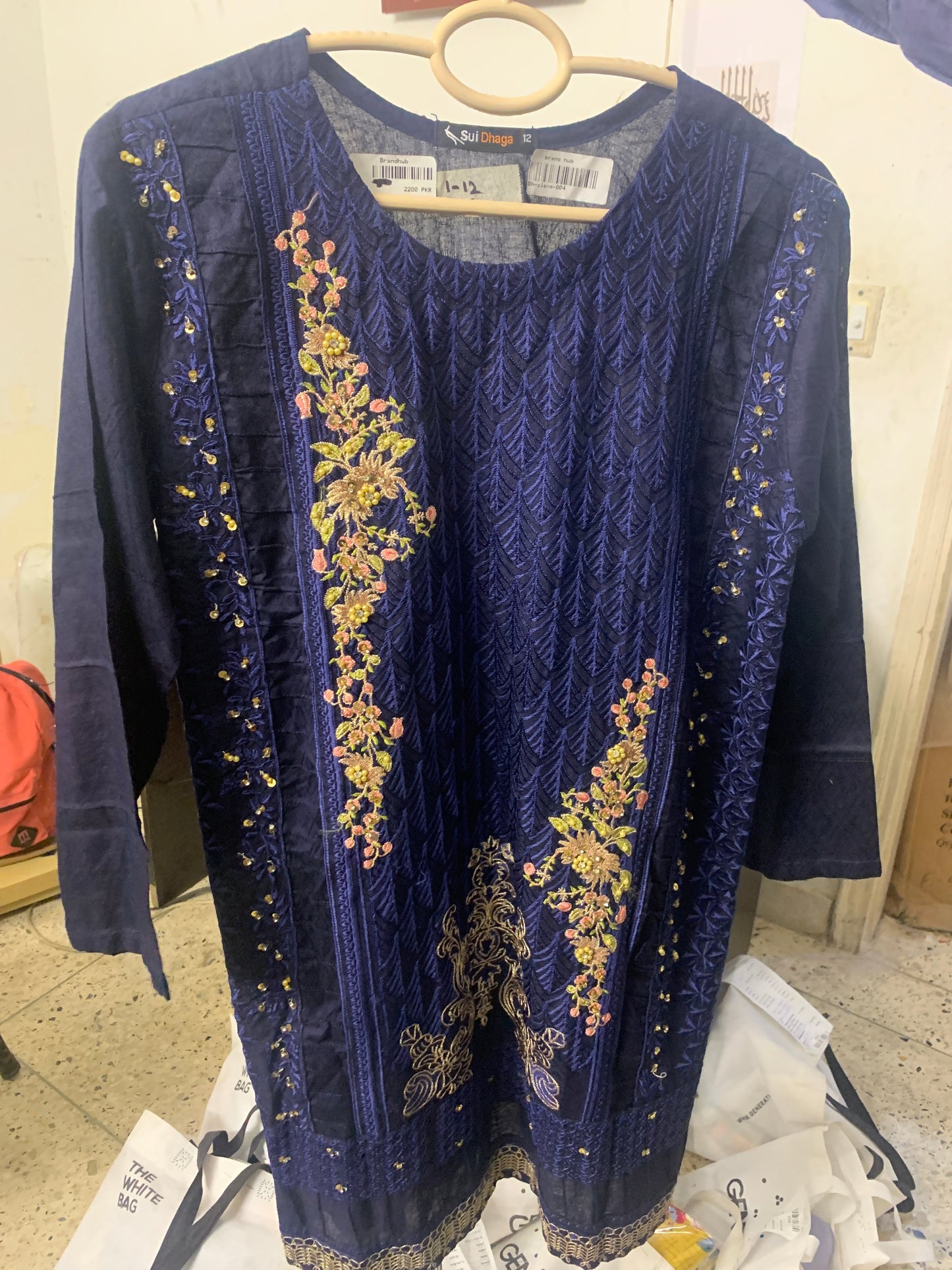 Sui Dhaga blue dress