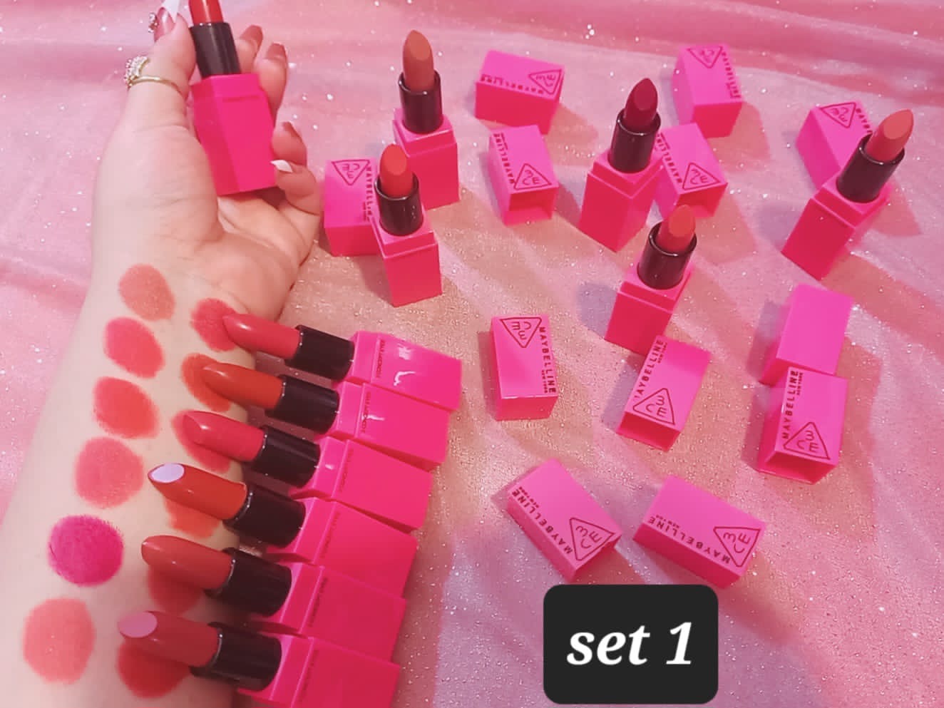 Maybelline lipstick pack of 12