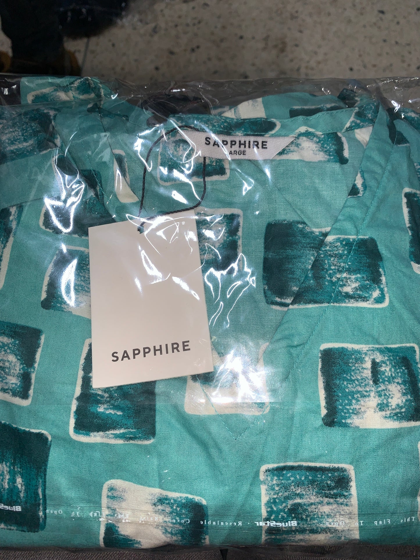 Sapphire green kurti