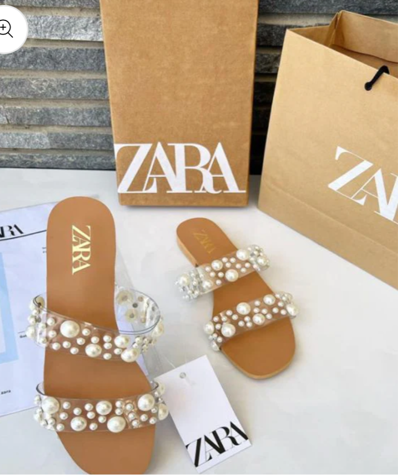 ZARA PEARL FLAT