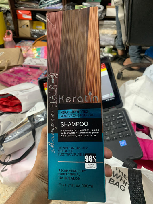 Keratin shampoo