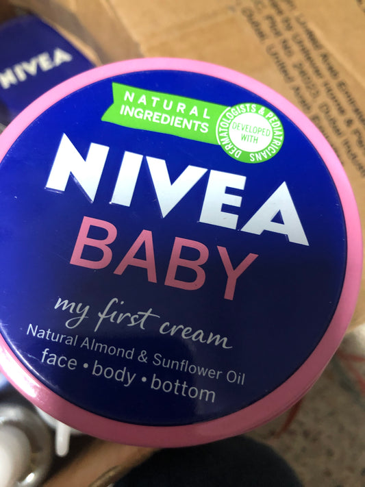 Nivea baby face. body.bottom cream