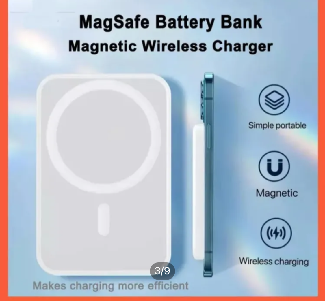 iPhone MagSafe power bank