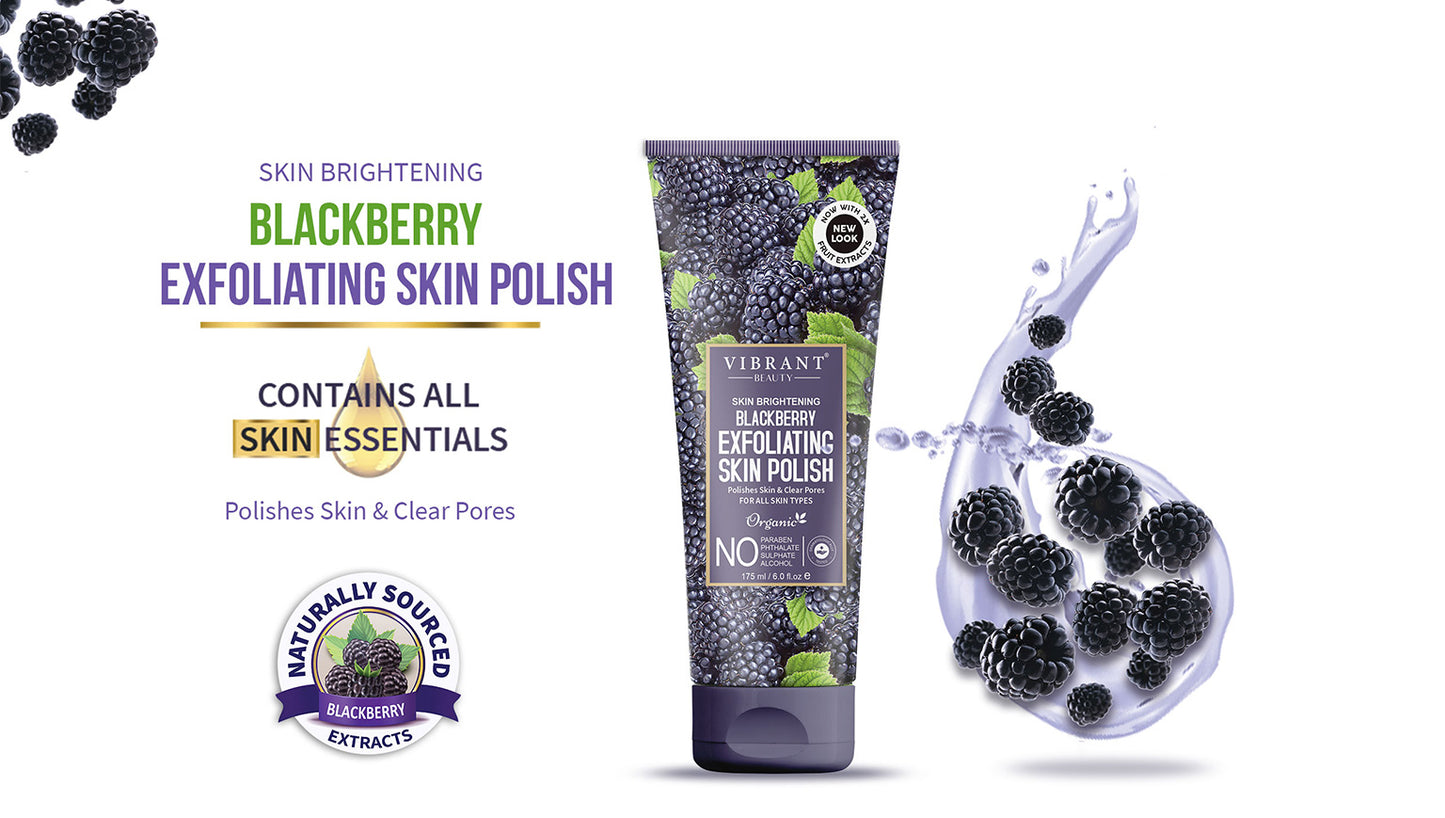 BLACK BERRY EXFOLIATING SKIN POLISH