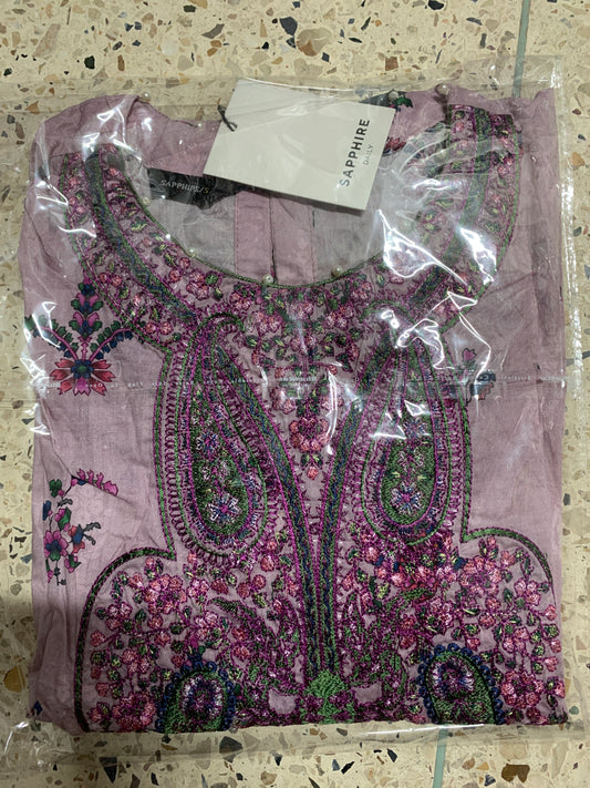 Sapphire purple kurti