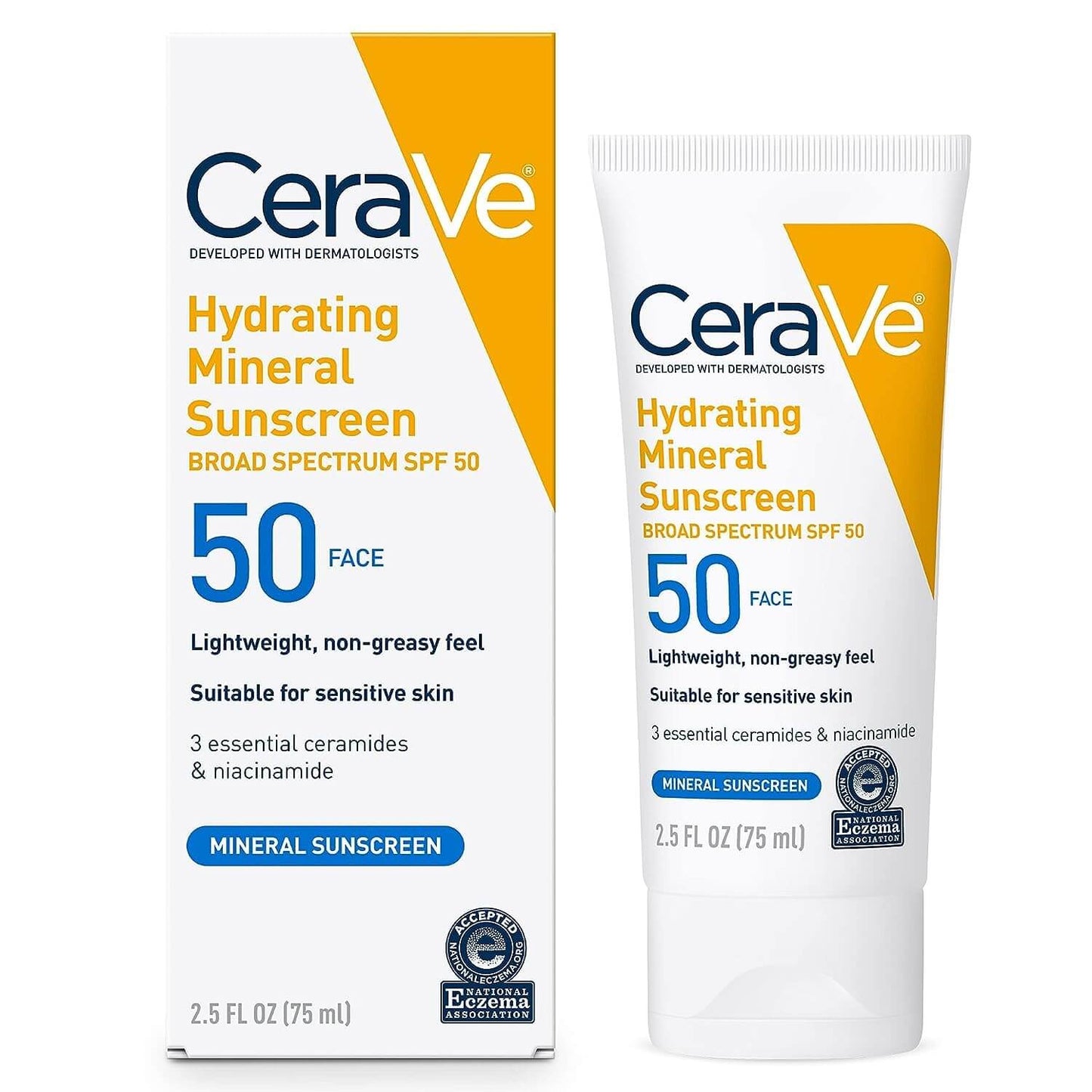 CeraVe 100% Mineral Hydrating Sunscreen