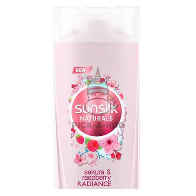 Sunsilk Natural Sakura&Raspberry Shine&Soft Shampoo 380ml.