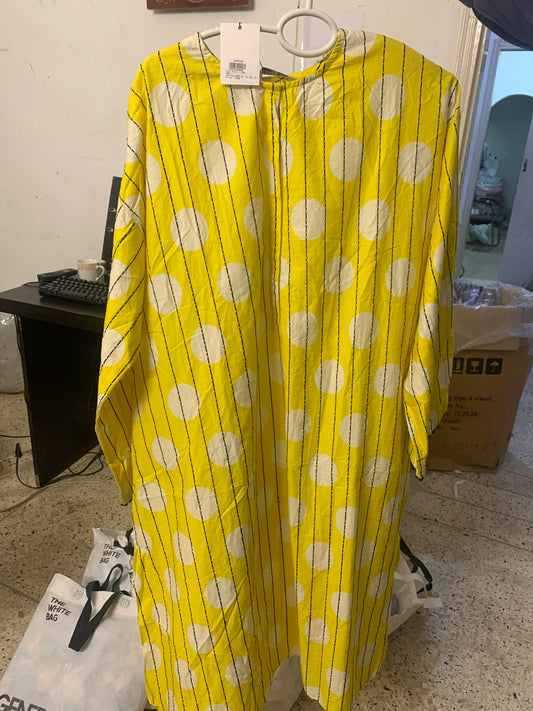 Sapphire yellow kurti