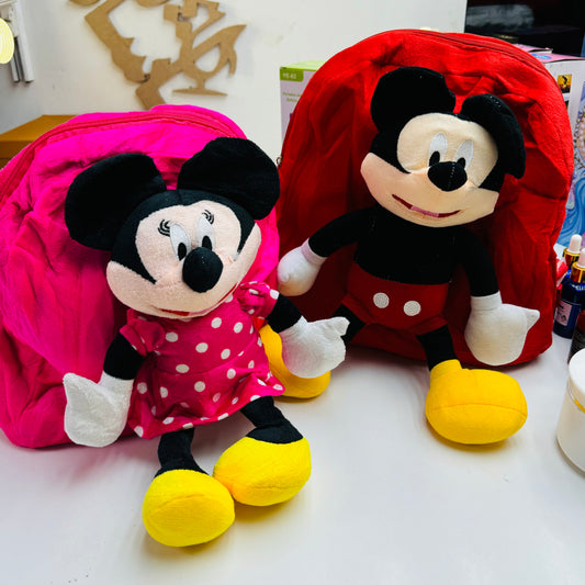 Mini and micky fluffy bag