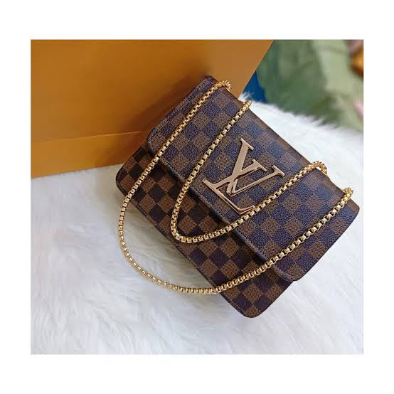 Lv check cross body