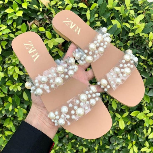 ZARA PEARL FLAT