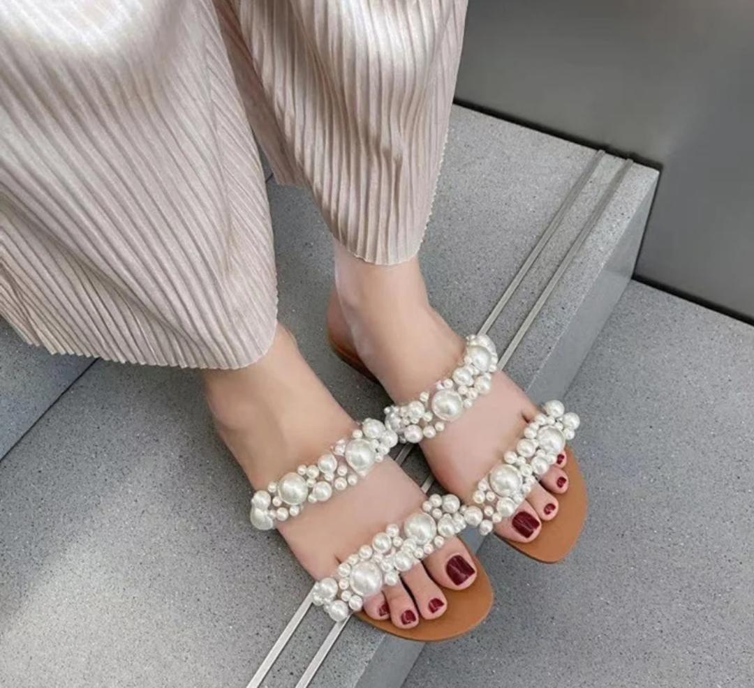 ZARA PEARL FLAT