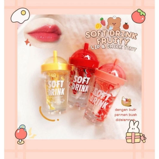 Lip Gloss Soft Drink Frutas