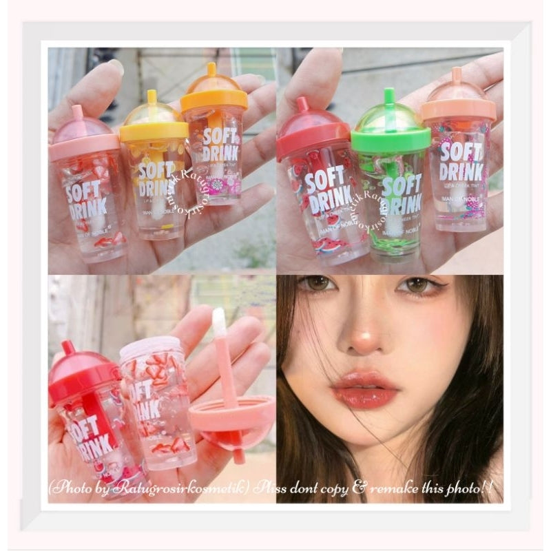 Lip Gloss Soft Drink Frutas