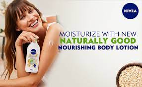 Nivea Naturally Good Natural Oat & Nourishment Body Lotion 350ml