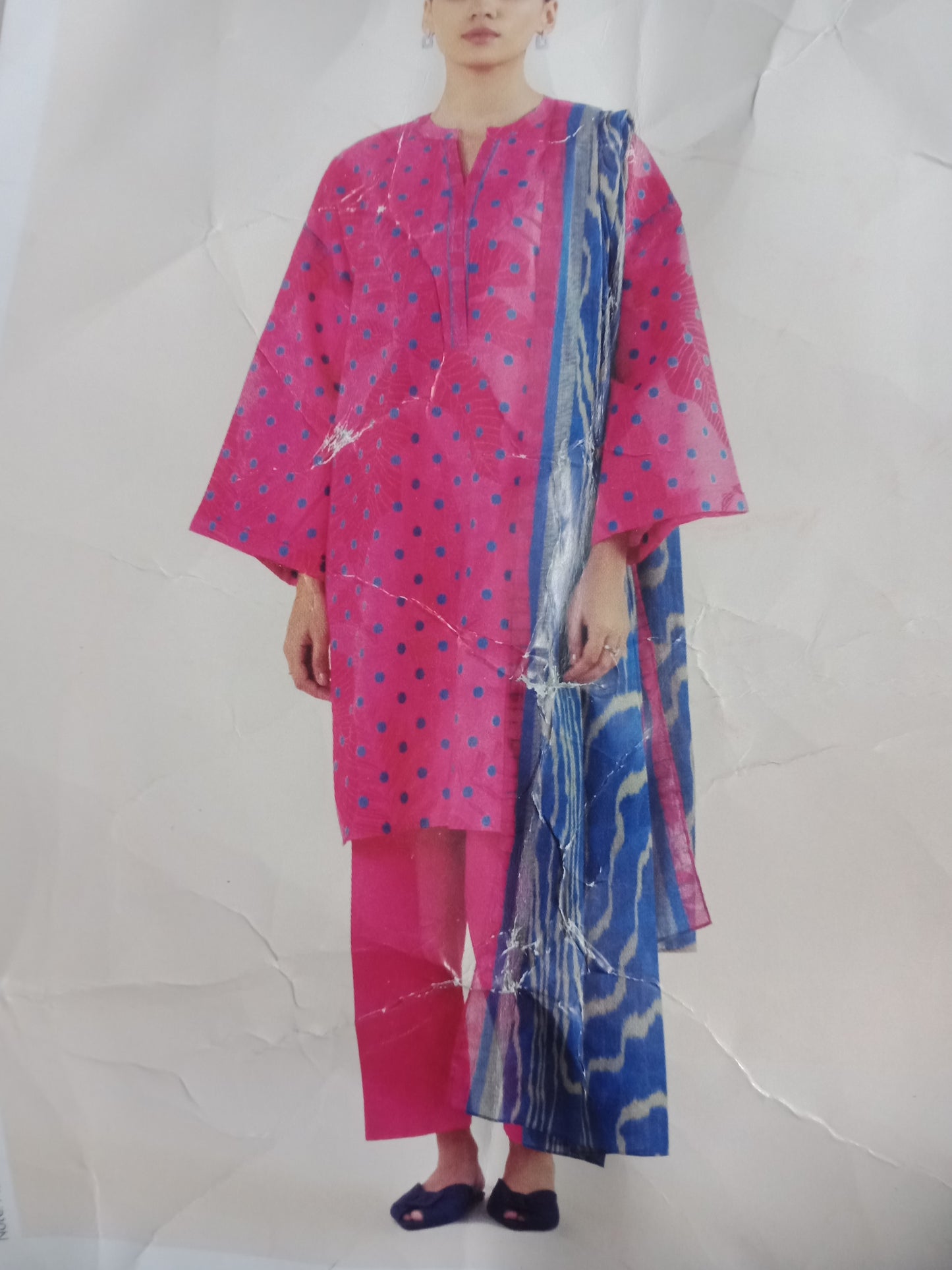 Sapphire 3 pc lawn suit