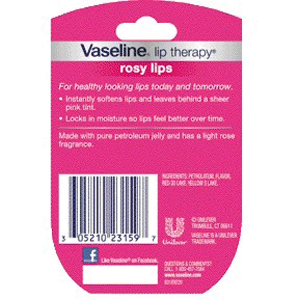 Vaseline - Lip Therapy - Rosy Lips 7gm